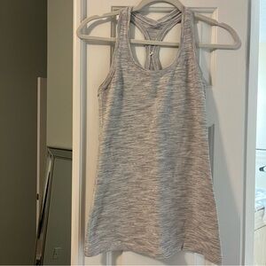 Lululemon Athletica Light Gray Tank Top